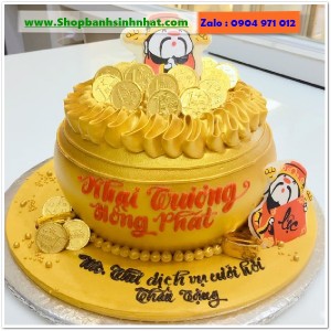 Bánh Sinh Nhật Hũ Vàng - VA101